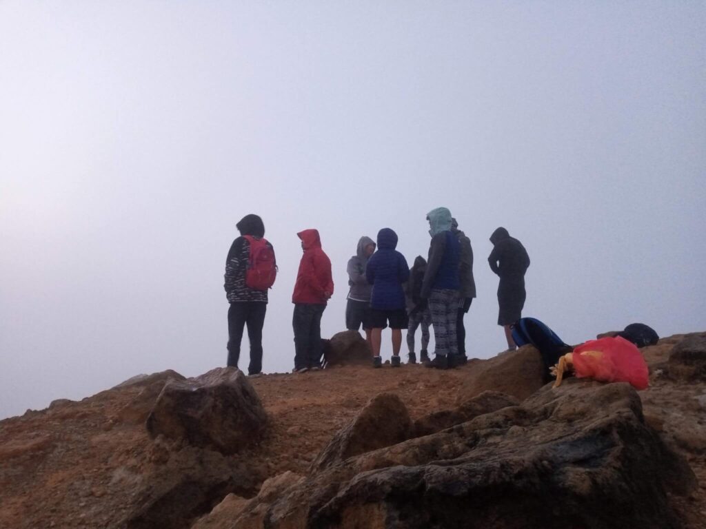 PEAK OF SIBAYAK MOUNT