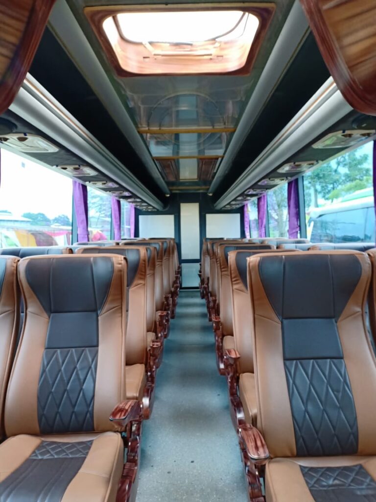 Bus Pariwisata interior