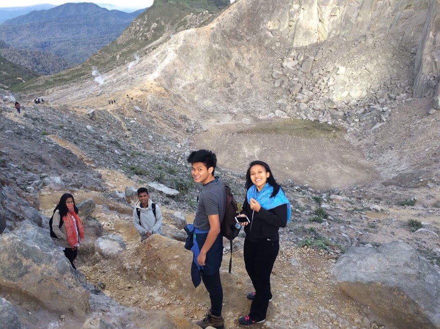 trekking sibayak Mount